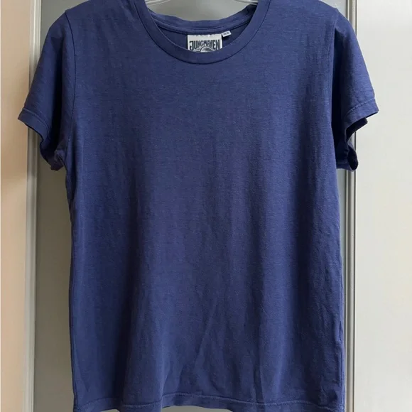 Jungmaven Lorel Tee XS Blue - Picture 3 of 5
